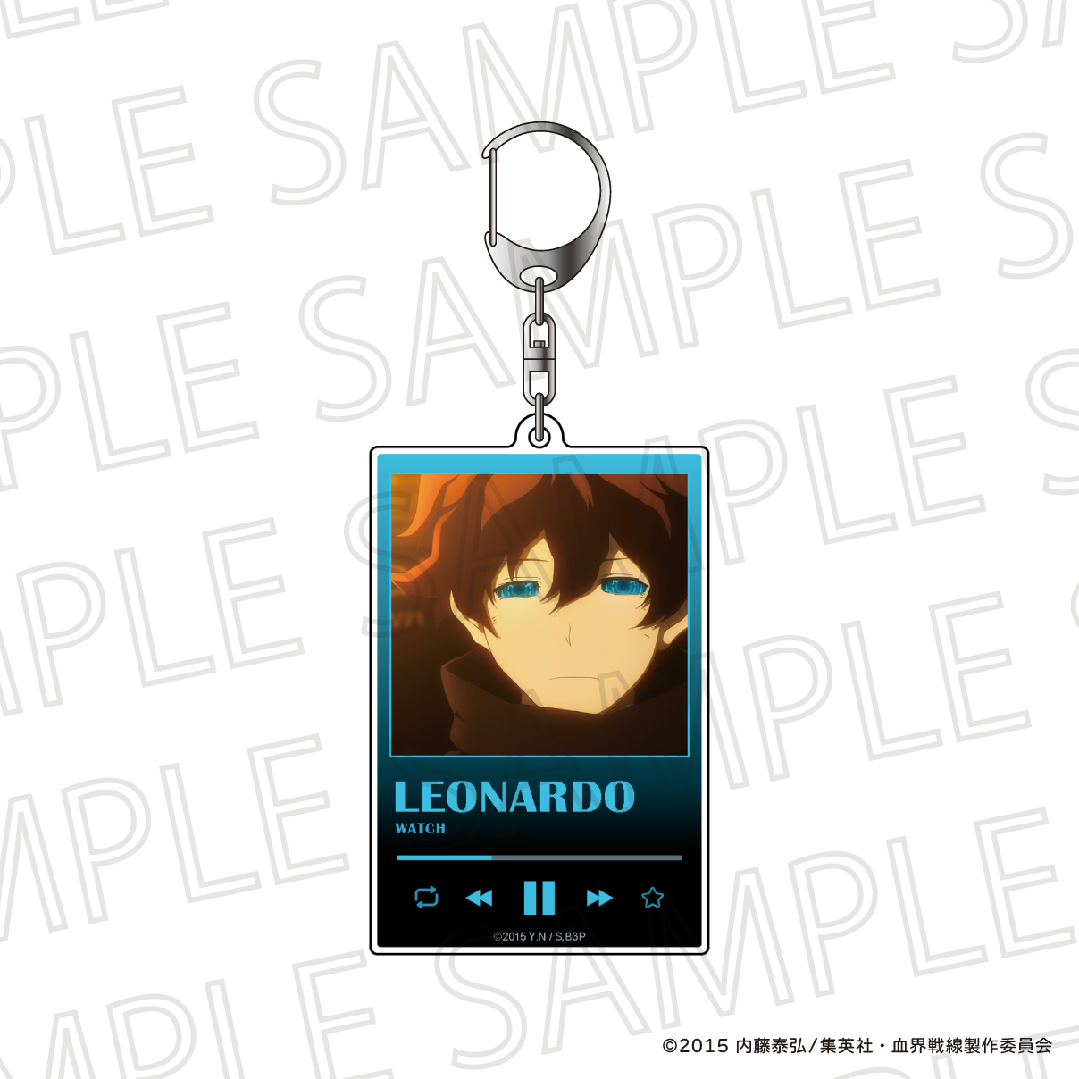 血界戦線_プレイヤー風キーホルダー レオナルド・ウォッチ