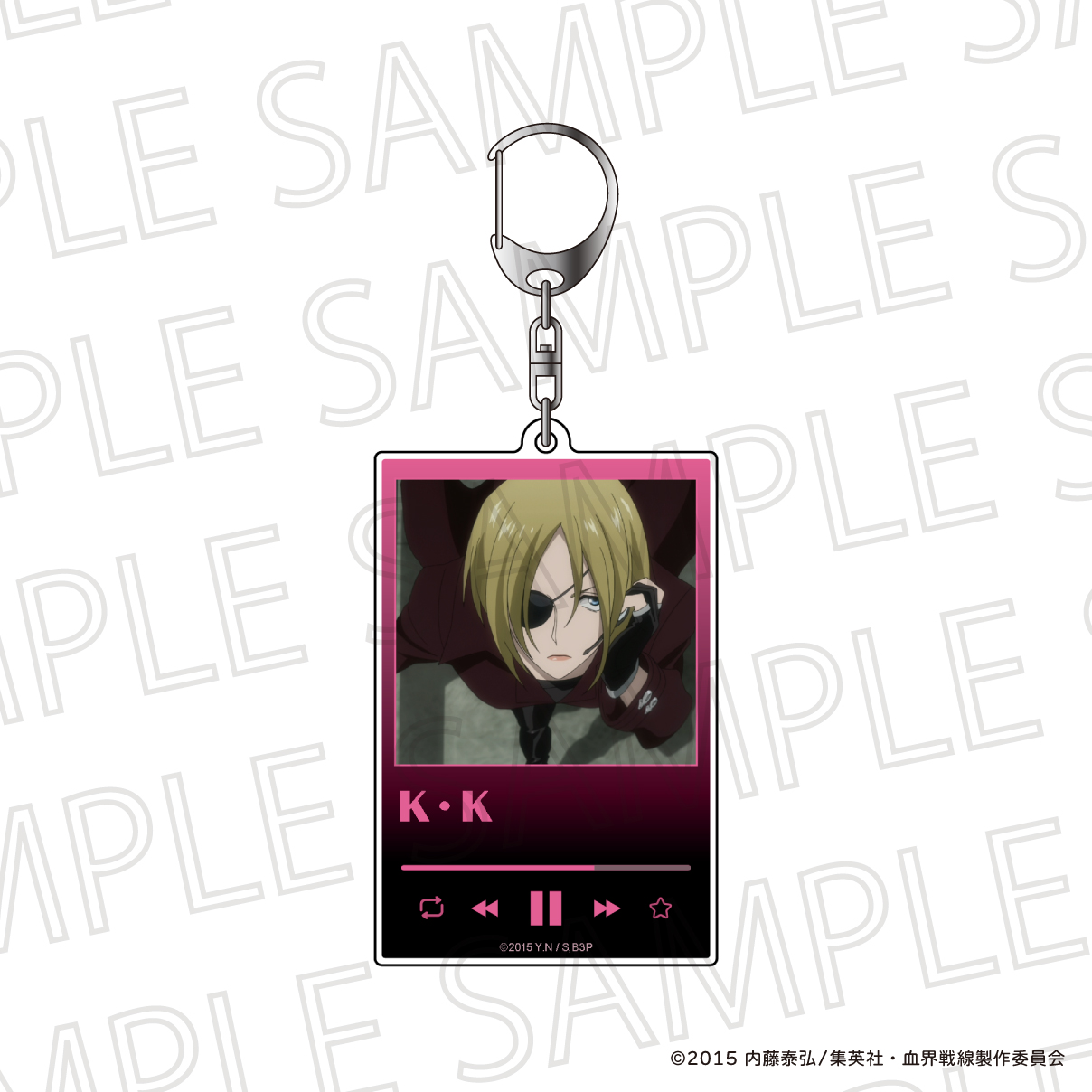 血界戦線_プレイヤー風キーホルダー K・K