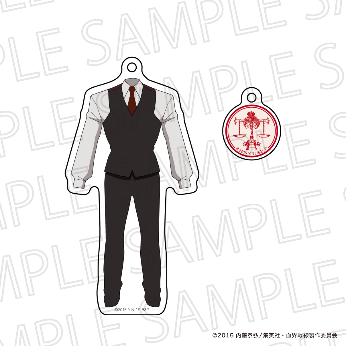 血界戦線_衣装アクリルチャーム　クラウス・V・ラインヘルツ