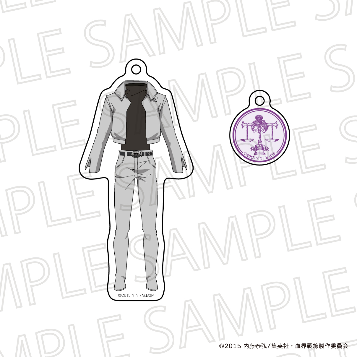 血界戦線_衣装アクリルチャーム　ザップ・レンフロ