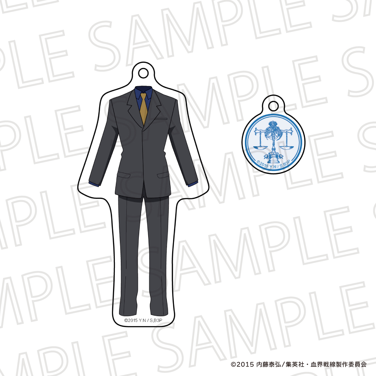 血界戦線_衣装アクリルチャーム　スティーブン・A・スターフェイズ