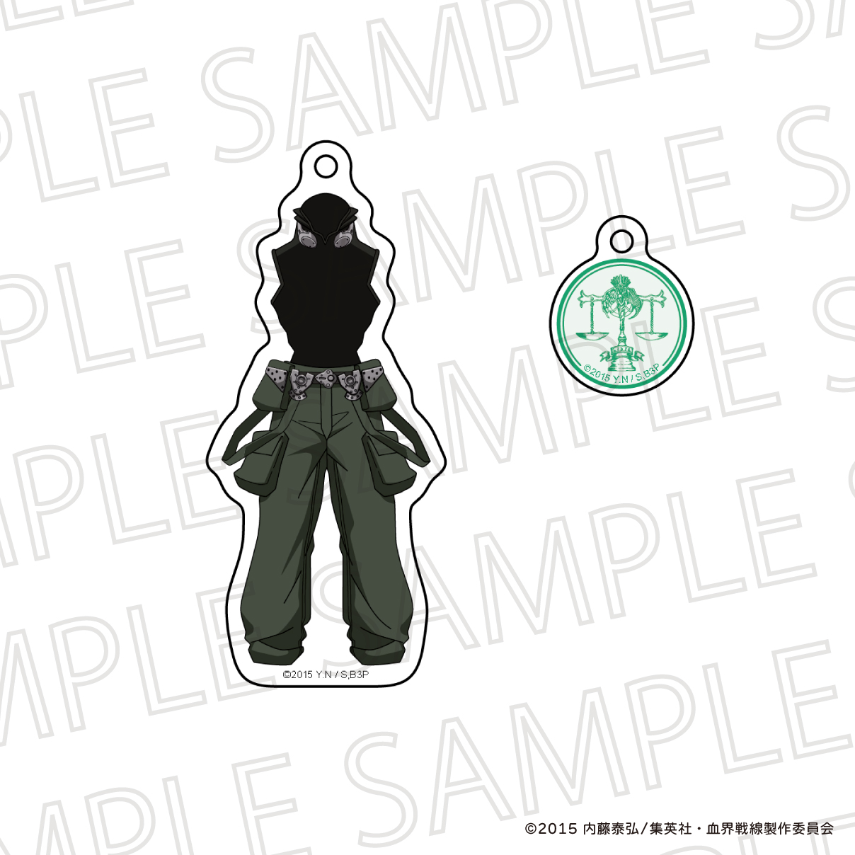 血界戦線_衣装アクリルチャーム　ツェッド・オブライエン