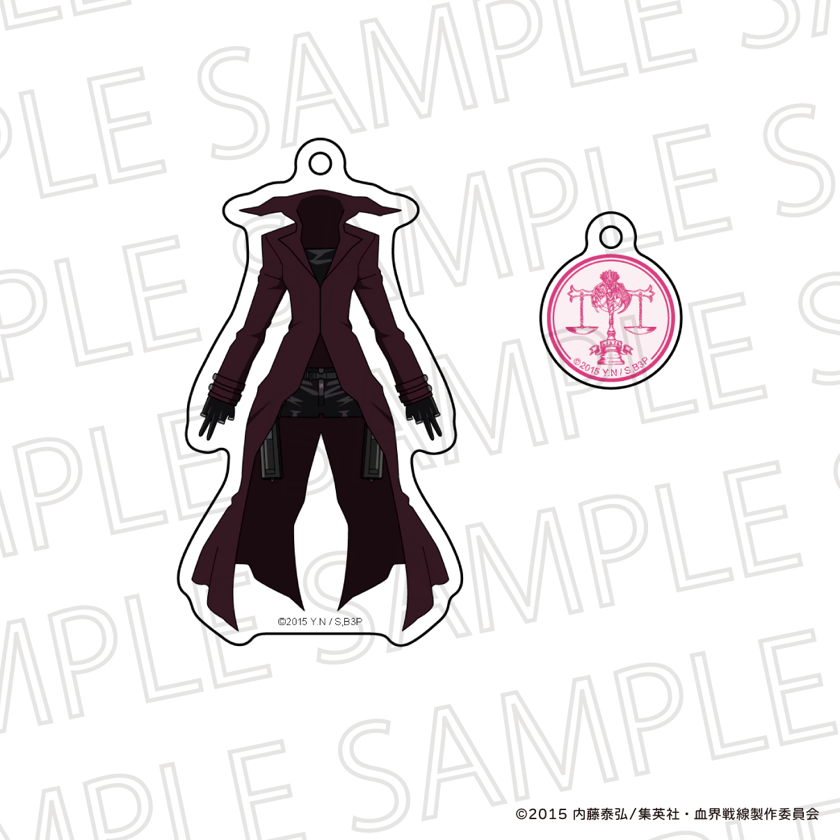 血界戦線_衣装アクリルチャーム　K・K