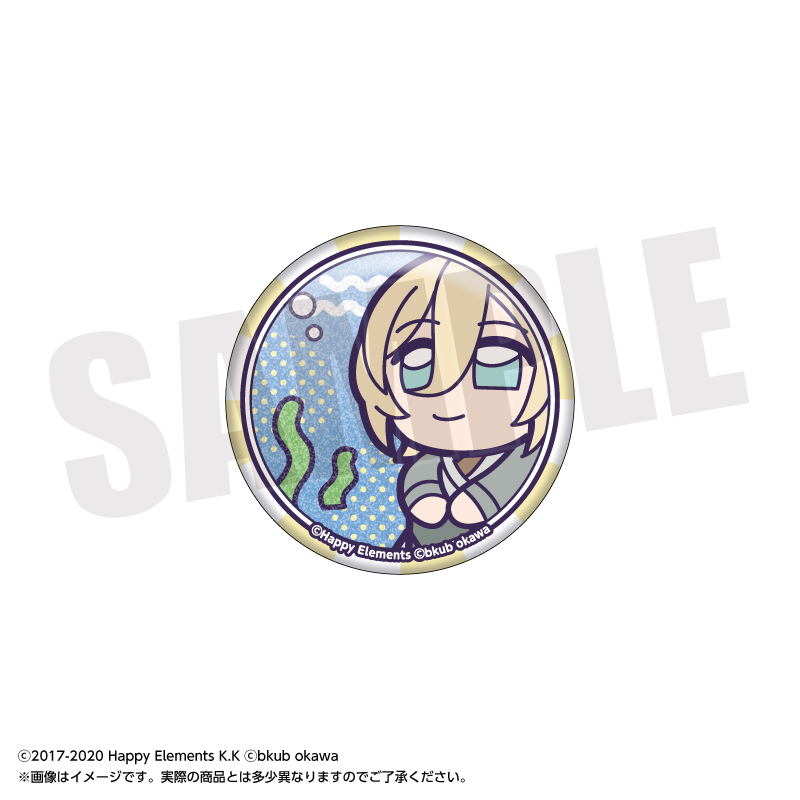 あんさんぶくぶスターズ!!_トレーディンググリッター缶バッジコレクション vol.2　【BOX／10個入り】