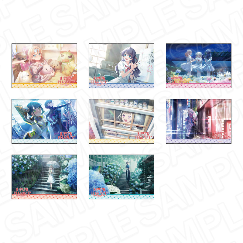 ラブライブ!蓮ノ空女学院スクールアイドルクラブ_スクエアカンバッジ Link!Like!ラブライブ! vol.8　【OPP／8個入り】【コンプリートセット】