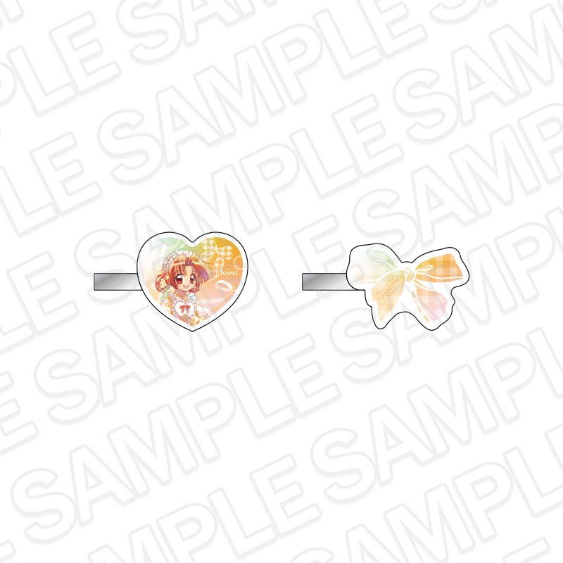 マーメイドメロディー ぴちぴちピッチ_アクリルヘアクリップセット PALE TONE series 星羅 和装メイド ver.