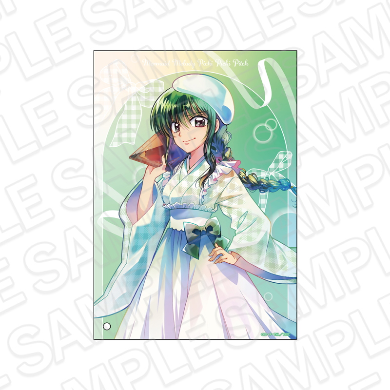 マーメイドメロディー ぴちぴちピッチ_ミニアクリルアート PALE TONE series 洞院 リナ 和装メイド ver.
