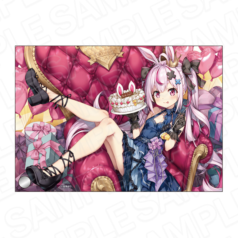 兎鞠まり_ミニアクリルアート 2025バースデー ver.