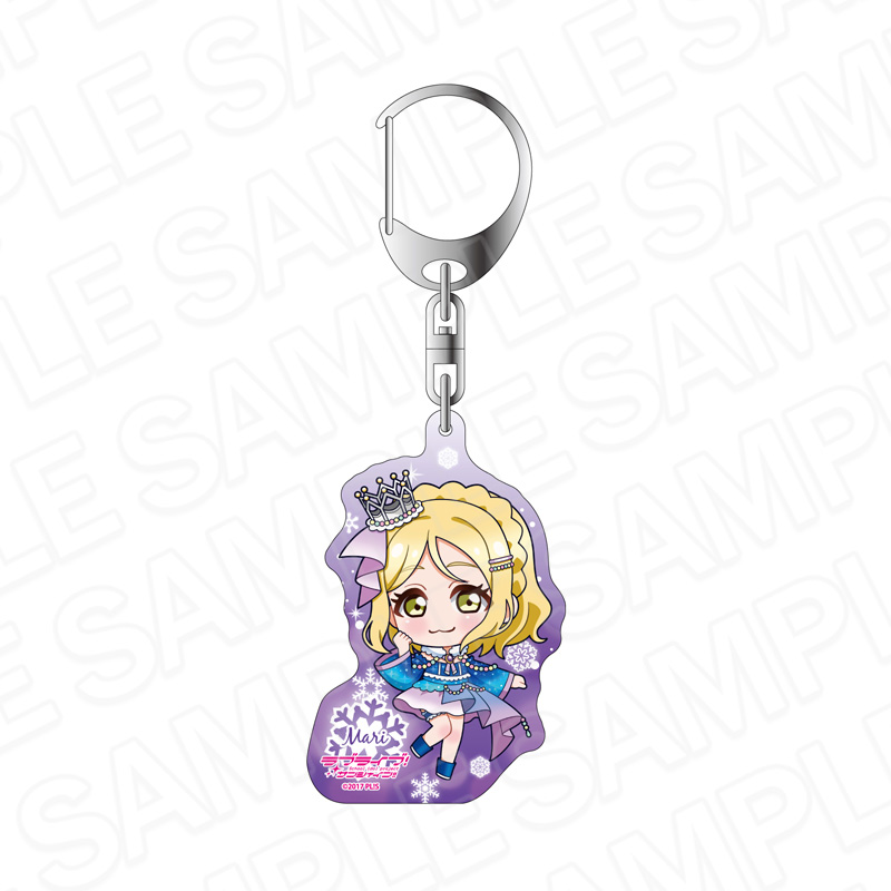 ラブライブ!サンシャイン!!_ホログラムキーホルダー 小原鞠莉 イルミネーション デフォルメ ver.