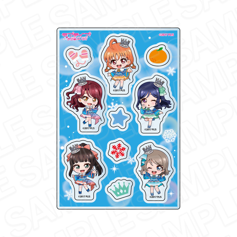 ラブライブ!サンシャイン!!_カスタムアクリルパーツ A イルミネーション デフォルメ ver.