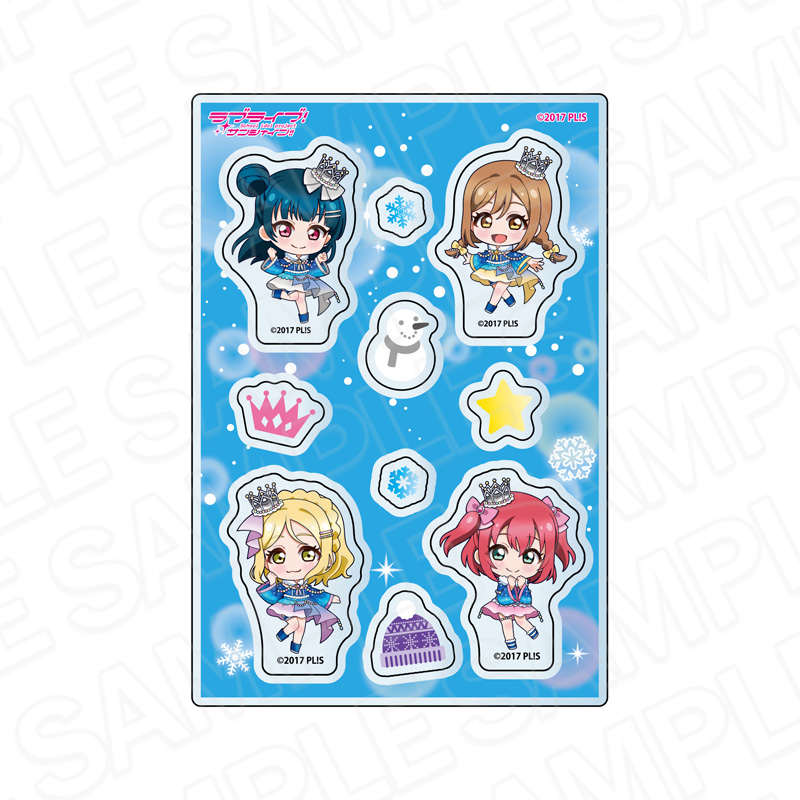 ラブライブ!サンシャイン!!_カスタムアクリルパーツ B イルミネーション デフォルメ ver.