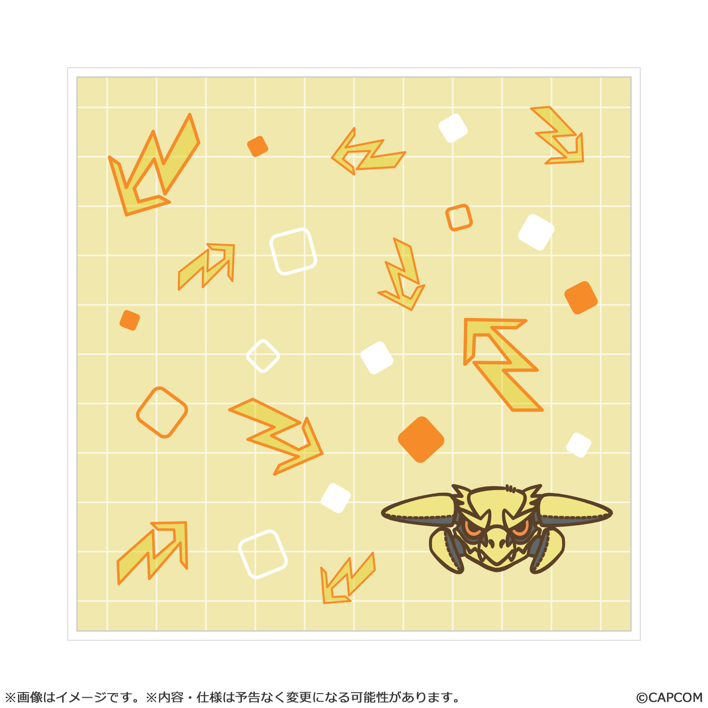 モンスターハンター_モンでふぉ ハンドタオル レ・ダウ