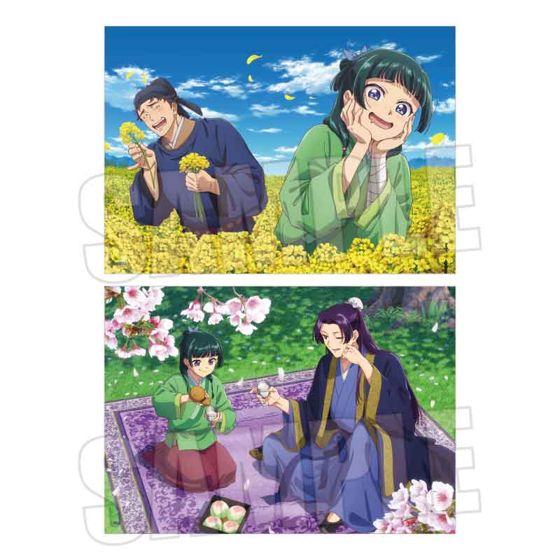 薬屋のひとりごと_らくピタポスター 菜の花・桜