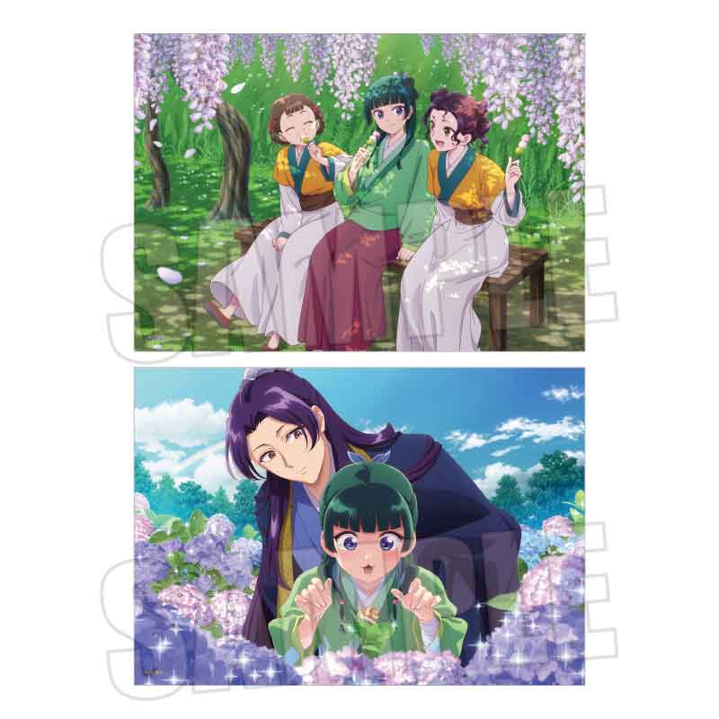 薬屋のひとりごと_らくピタポスター 藤の花・あじさい