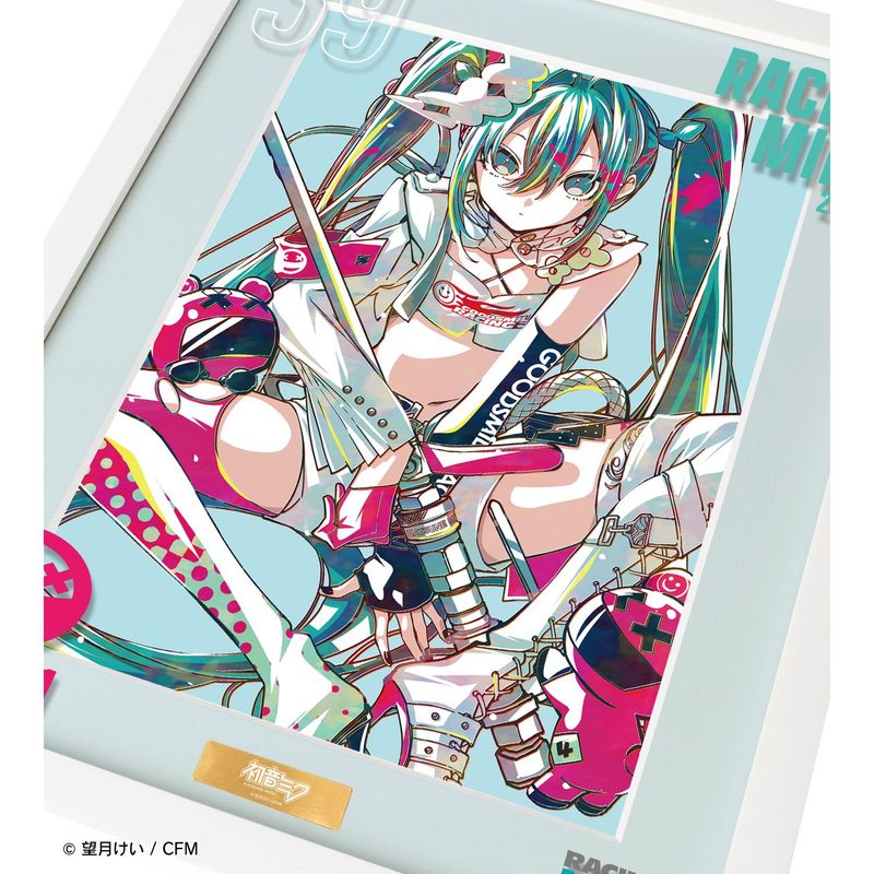 初音ミク GTプロジェクト_レーシングミク 2025Ver. Ani-Art 第2弾 A4
