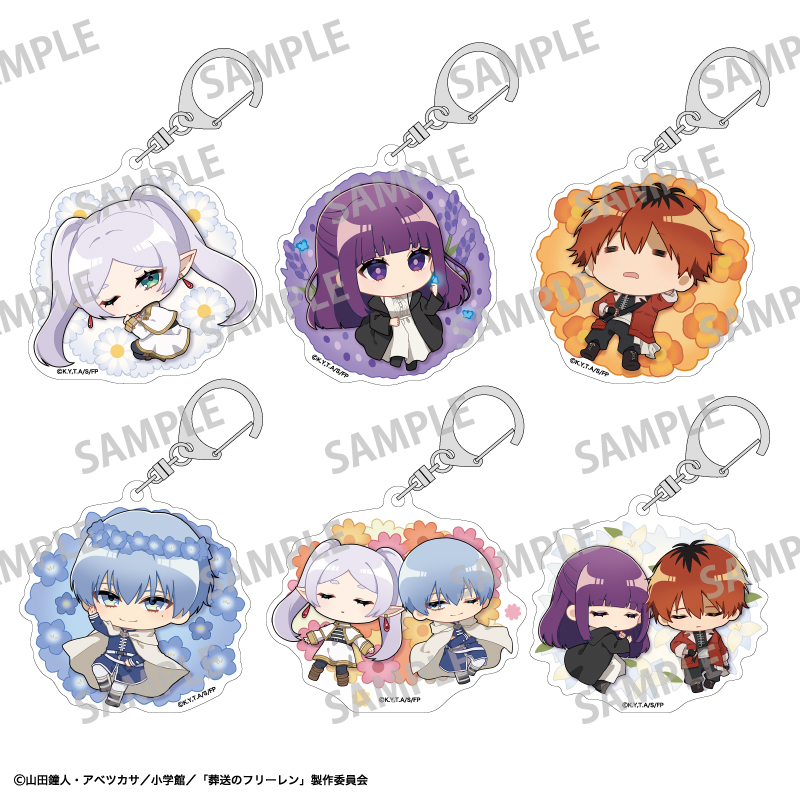 葬送のフリーレン_トレーディングアクリルキーホルダー／描き起こし 【BOX／6個入り】