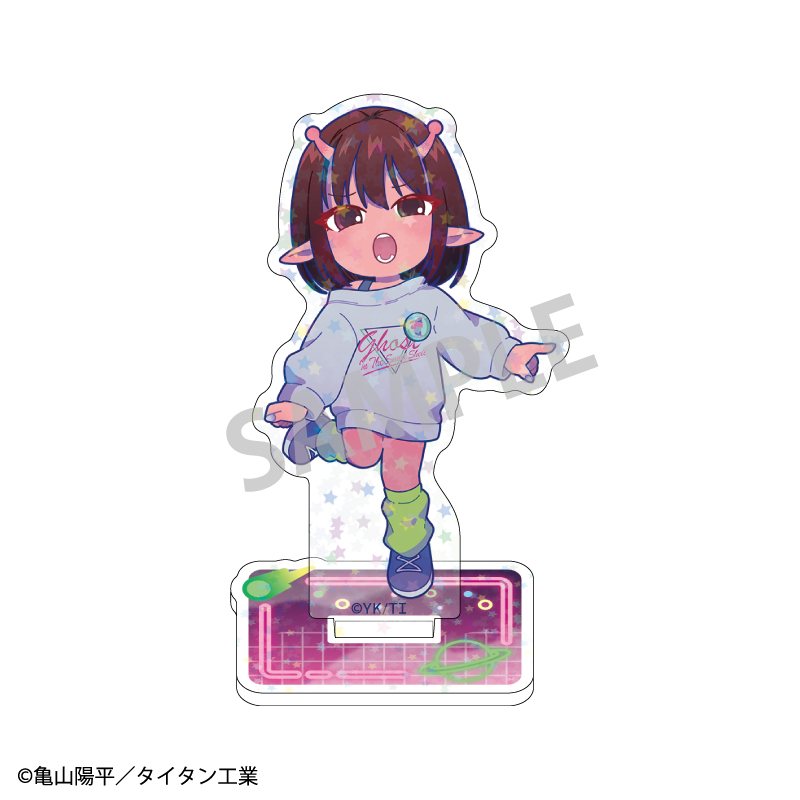 銀河特急?ミルキー☆サブウェイ_ホログラムミニアクリルスタンド　チハル／描き起こし第2弾