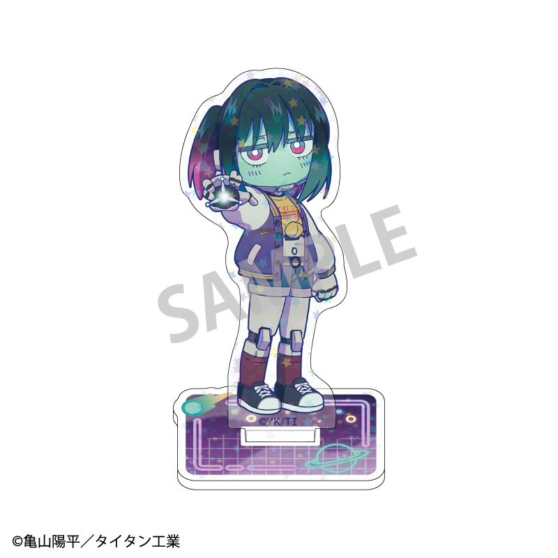 銀河特急ミルキー☆サブウェイ　ホログラムアクリルスタンド　特典付き 銀河特急 ミルキー☆サブウェイ_ホログラムミニアクリルスタンド