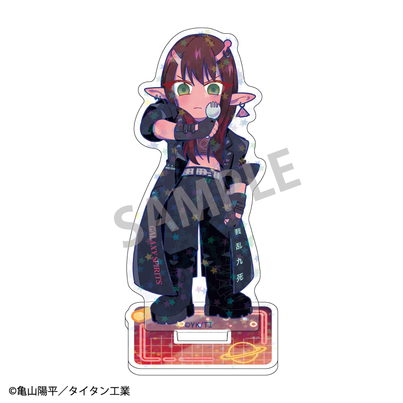 銀河特急?ミルキー☆サブウェイ_ホログラムミニアクリルスタンド　アカネ／描き起こし第2弾