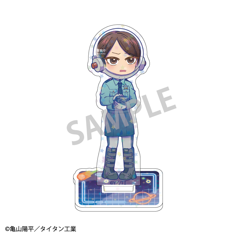 銀河特急?ミルキー☆サブウェイ_ホログラムミニアクリルスタンド　リョーコ／描き起こし第2弾