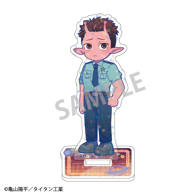 銀河特急?ミルキー☆サブウェイ_ホログラムミニアクリルスタンド　アサミ／描き起こし第2弾