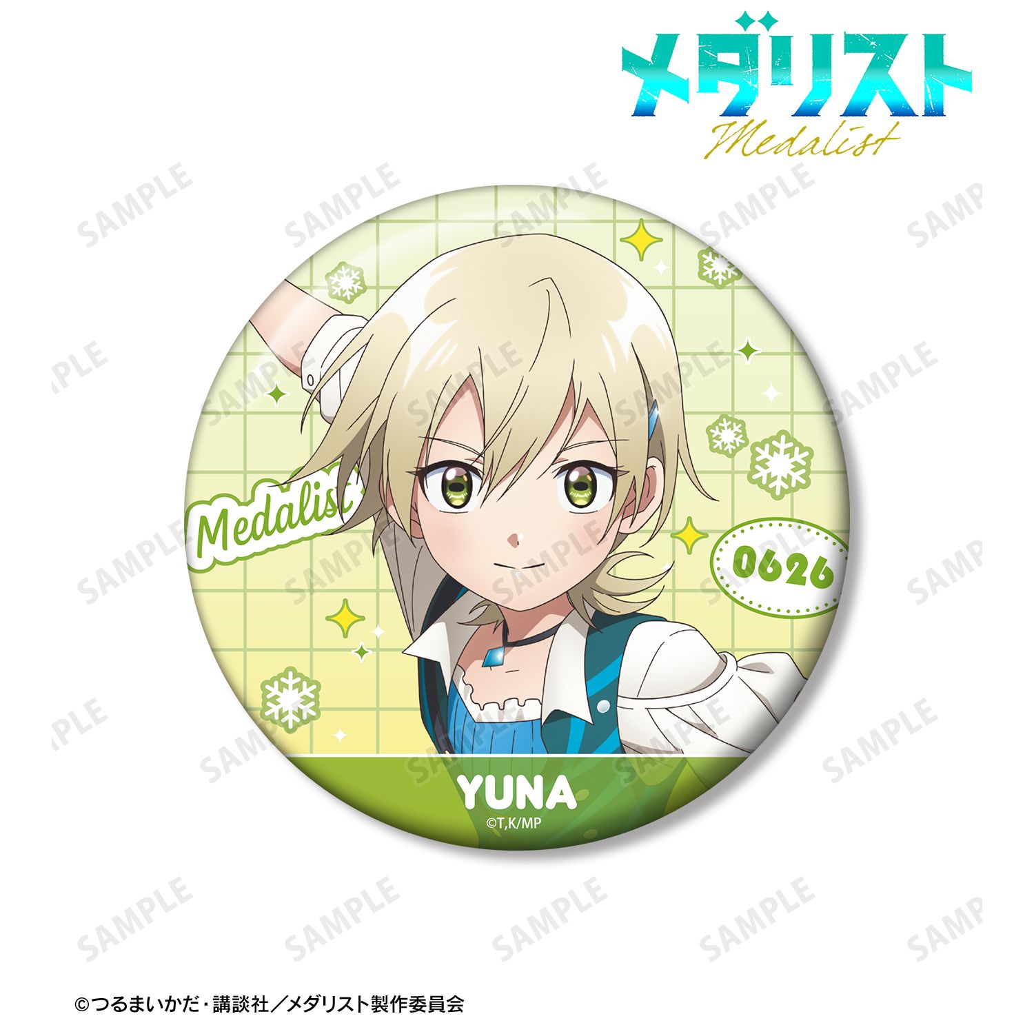 メダリスト_八木夕凪 100mm缶バッジ