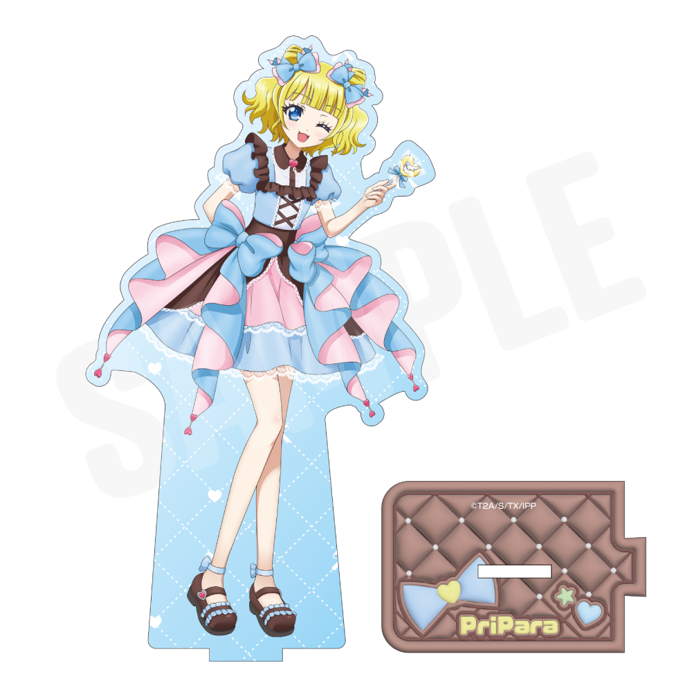 プリパラ_ラメ入りアクリルスタンド みれぃ