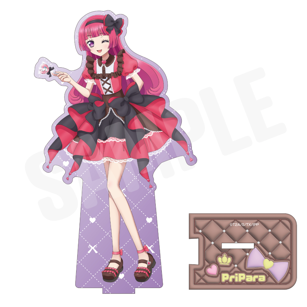 プリパラ_ラメ入りアクリルスタンド そふぃ