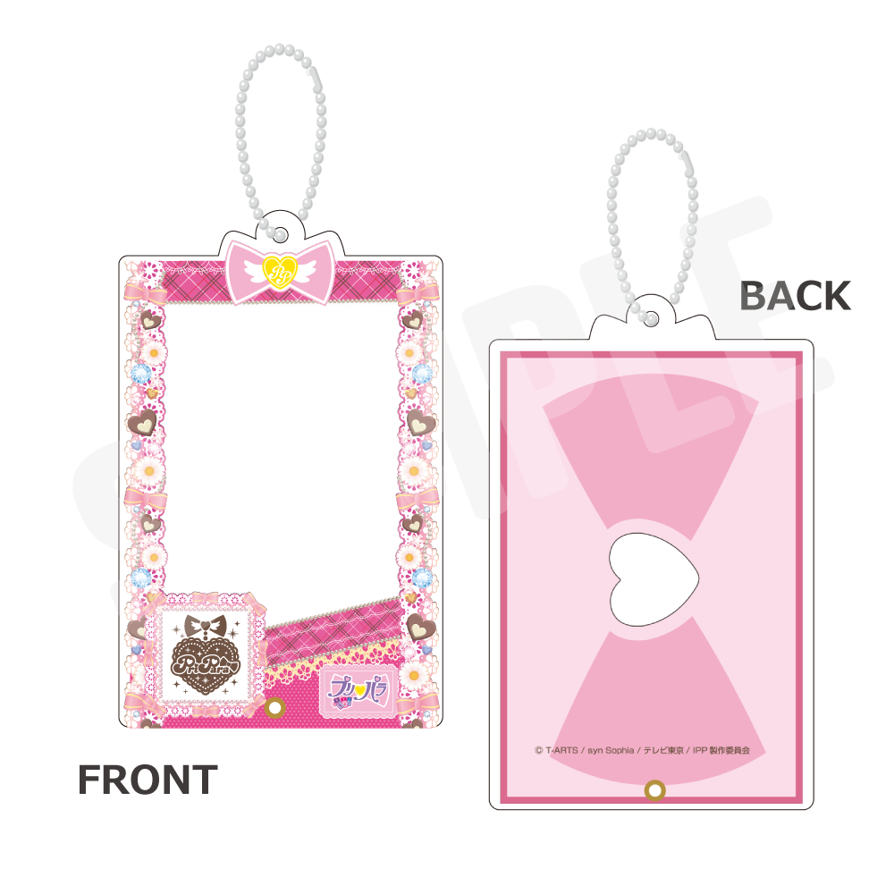 プリパラ_プリチケ風キャラカードホルダー