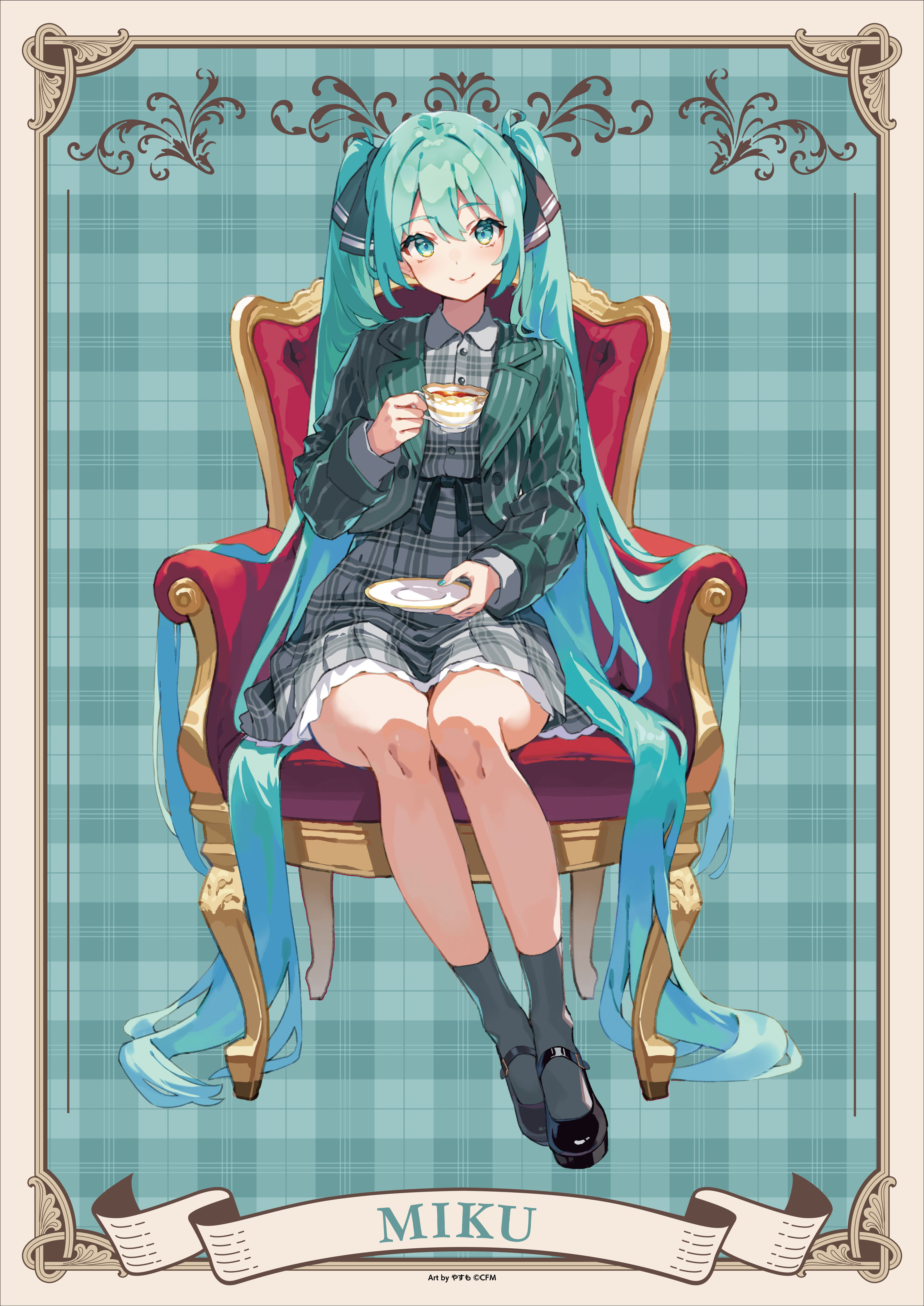 初音ミクシリーズ_ミニクリアポスター／初音ミク