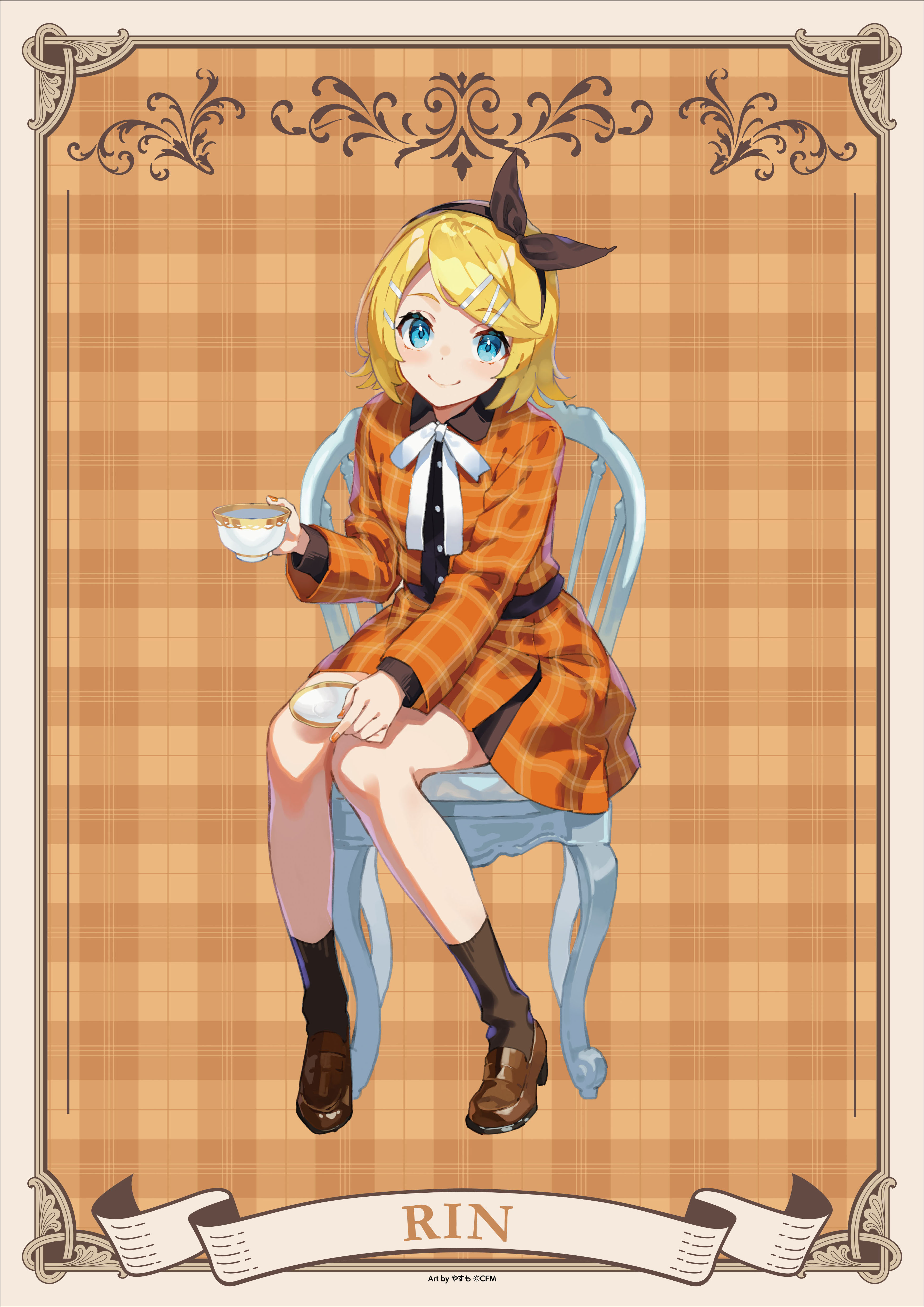 初音ミクシリーズ_ミニクリアポスター／鏡音リン