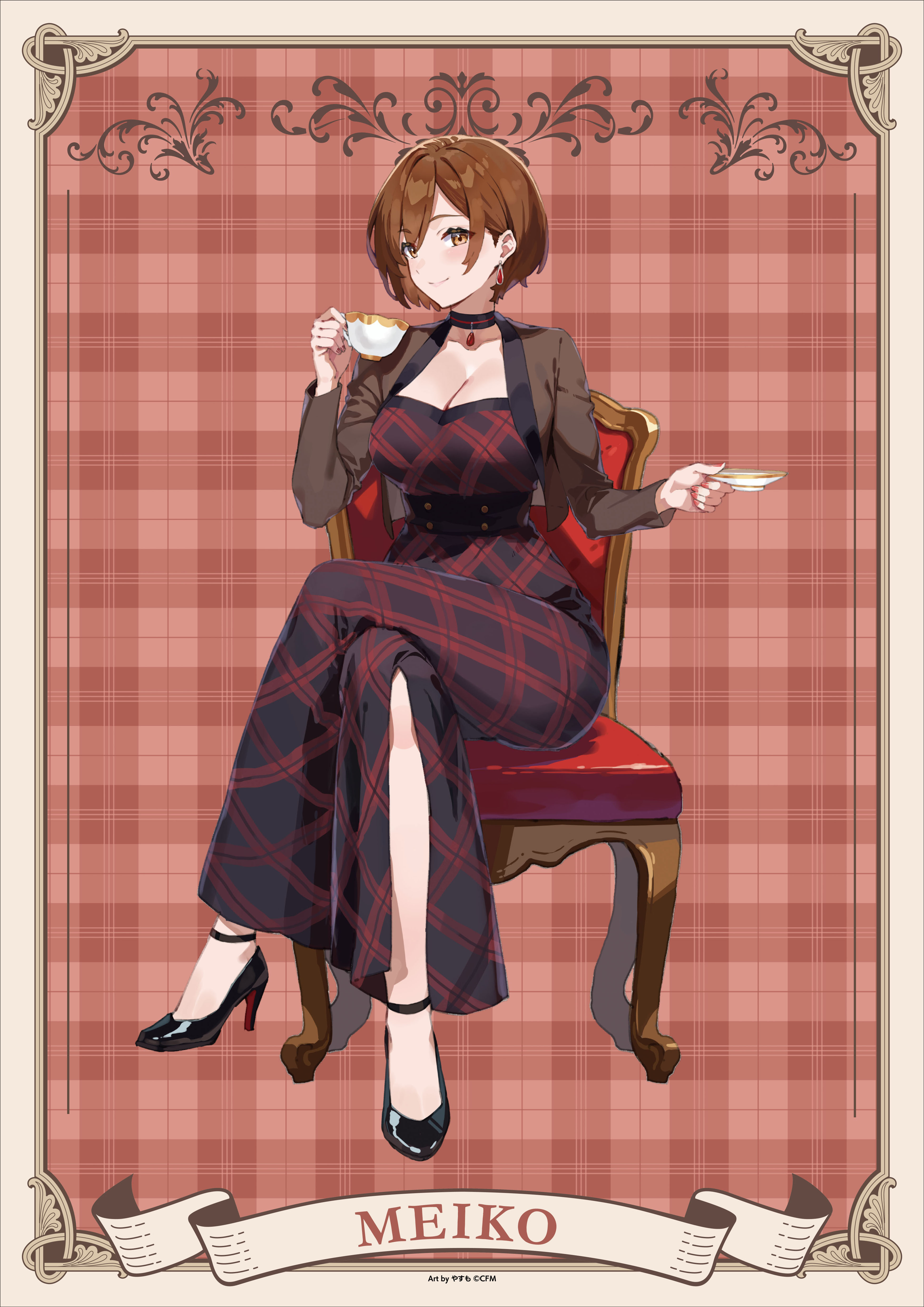 初音ミクシリーズ_ミニクリアポスター／MEIKO