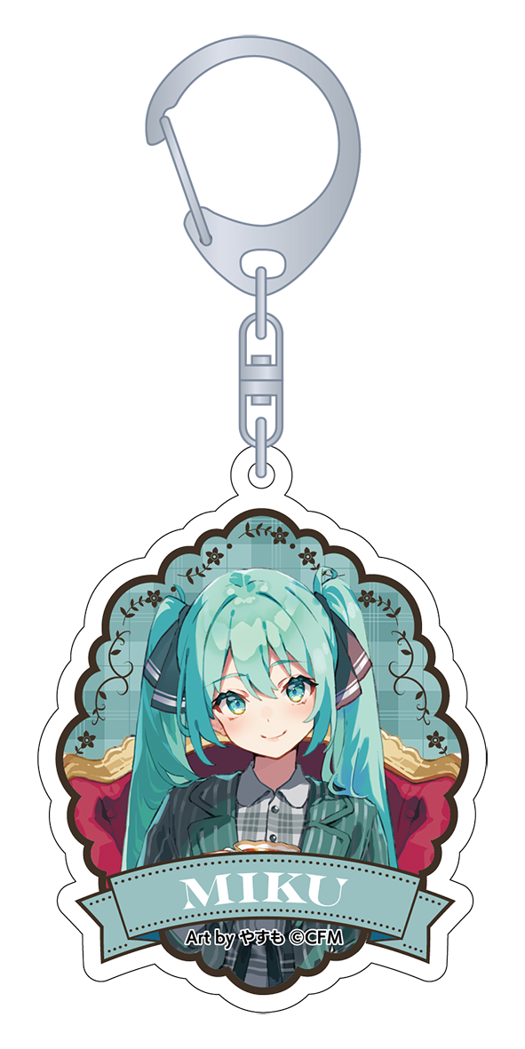 初音ミクシリーズ_ホログラムアクリルキーホルダー／初音ミク