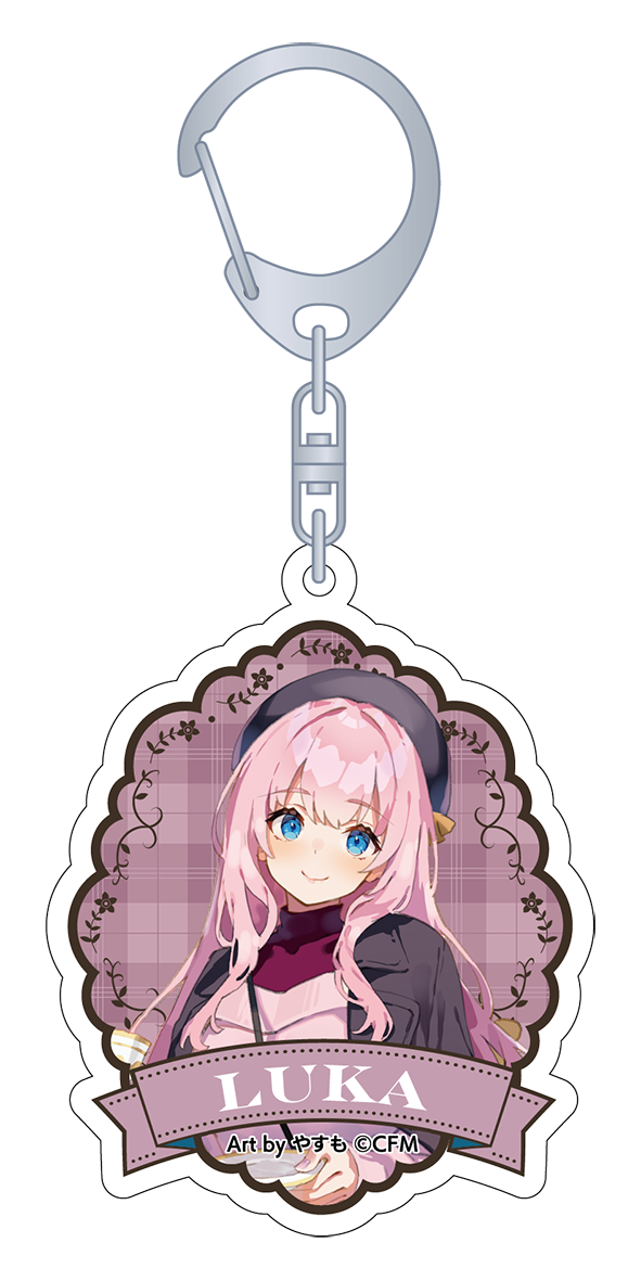初音ミクシリーズ_ホログラムアクリルキーホルダー／巡音ルカ