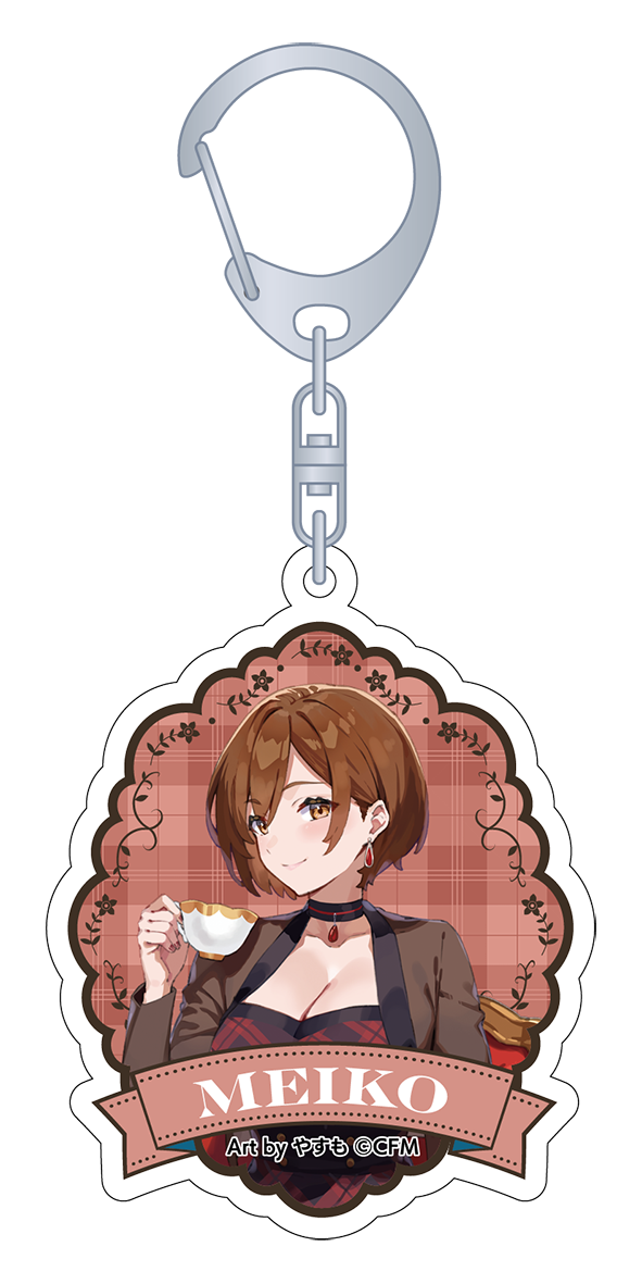 初音ミクシリーズ_ホログラムアクリルキーホルダー／MEIKO