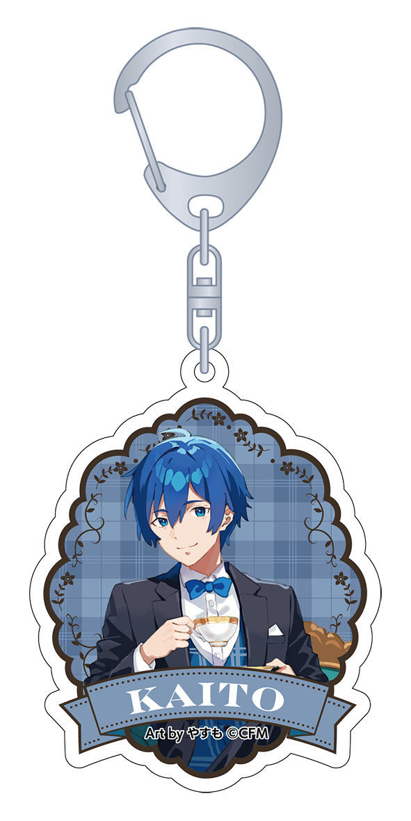 初音ミクシリーズ_ホログラムアクリルキーホルダー／KAITO