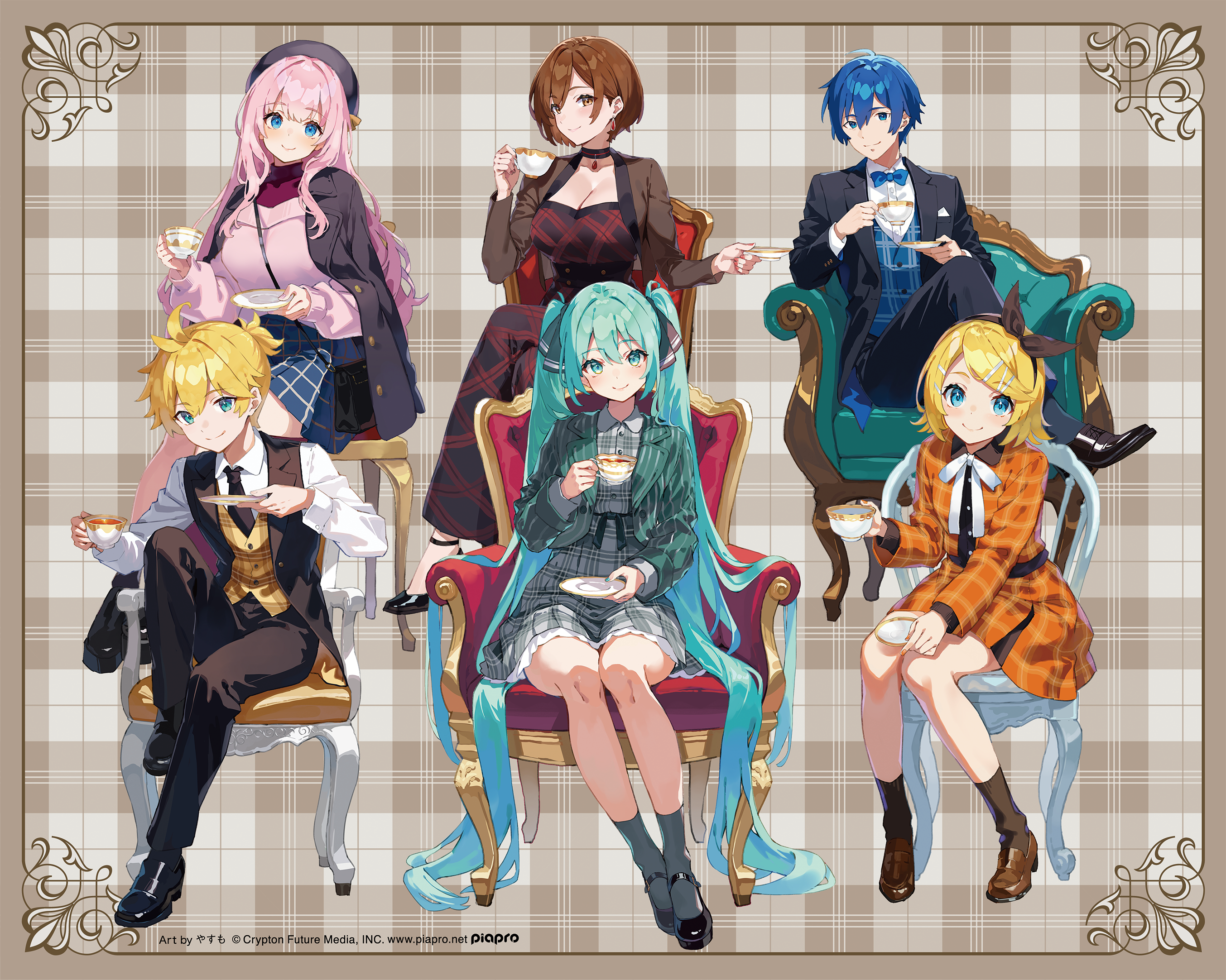 初音ミクシリーズ_キャンバスボード