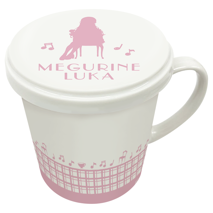 初音ミクシリーズ_ふた付きマグカップ／巡音ルカ