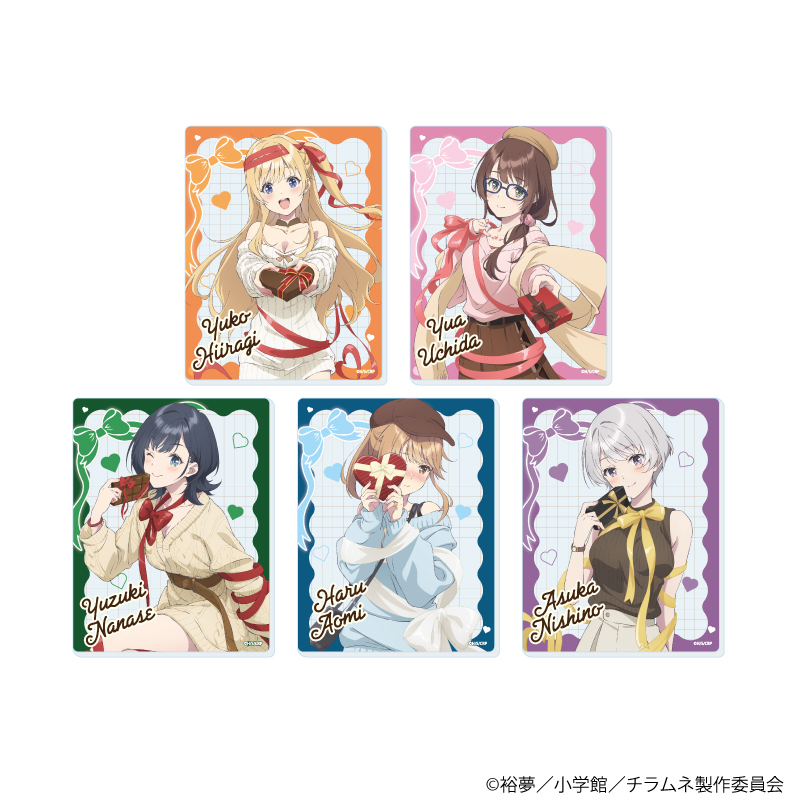 千歳くんはラムネ瓶のなか_アクリルカード01/コンプリートセット(全5種)(描き下ろしイラスト)【コンプリートセット/5個入り】