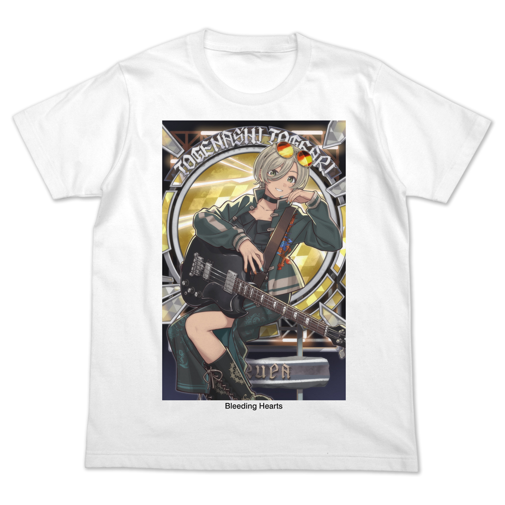 ガールズバンドクライ_Sサイズ_描き下ろし ルパ フルカラーTシャツ 爆ぜて咲くVer./WHITE