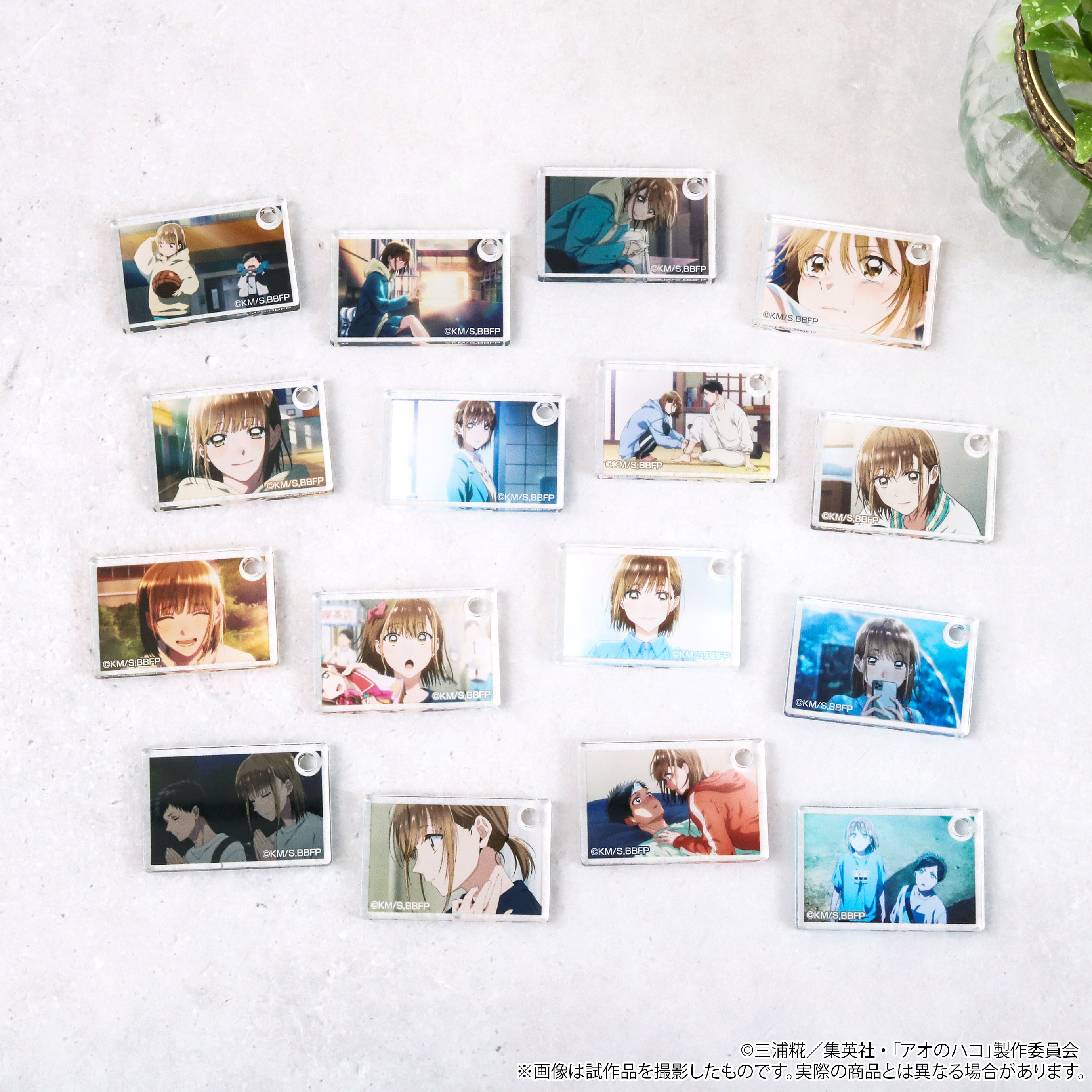 アオのハコ_アクリルキーホルダーコレクション／鹿野 千夏　【BOX／8パック入り】