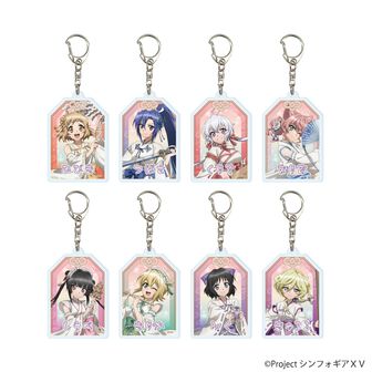 戦姫絶唱シンフォギアXV_アクリルクロック 響&翼&クリス&奏&未来