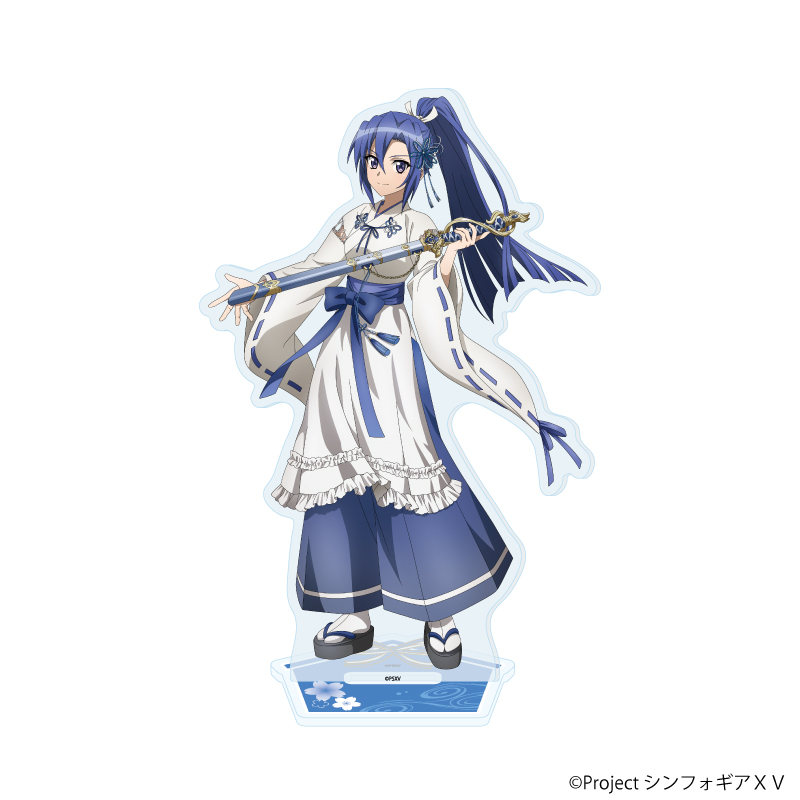 戦姫絶唱シンフォギアＸＶ_アクリルスタンド56/風鳴翼 巫女風メイドVer.(描き下ろしイラスト)