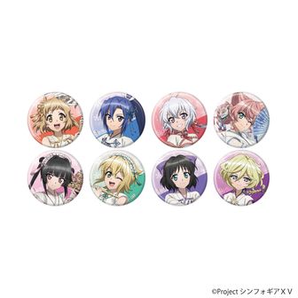 戦姫絶唱シンフォギアXV_缶バッジ28/コンプリートセット(全8種) 雑誌