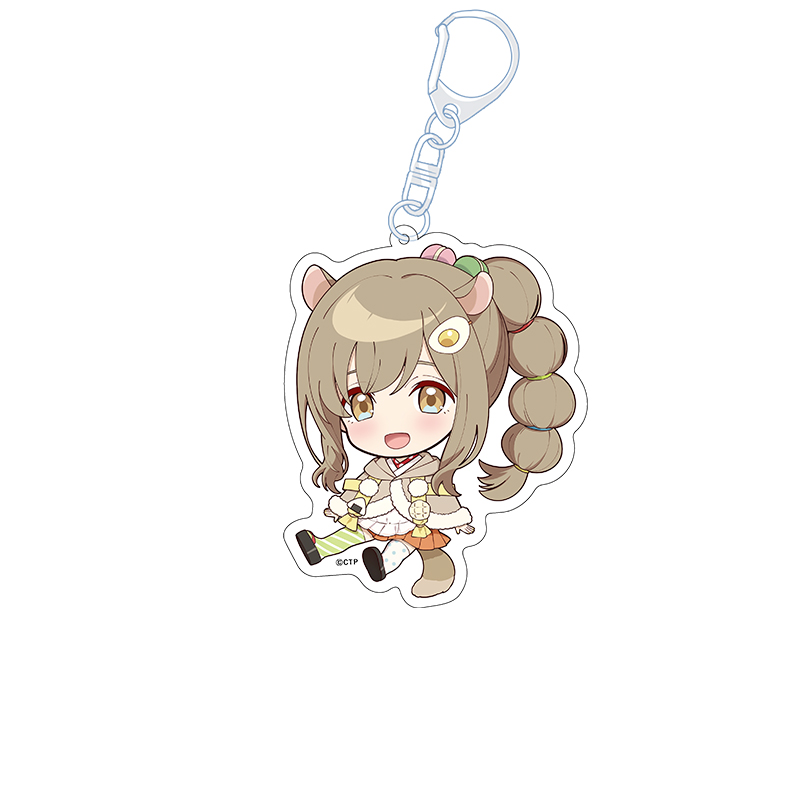 超かぐや姫！_ぺたん娘アクリルキーホルダー 諌山真実