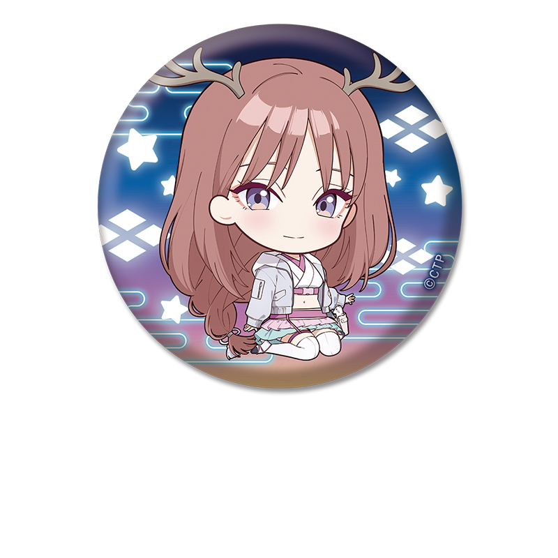 超かぐや姫！_ぺたん娘缶バッジ 綾紬芦花