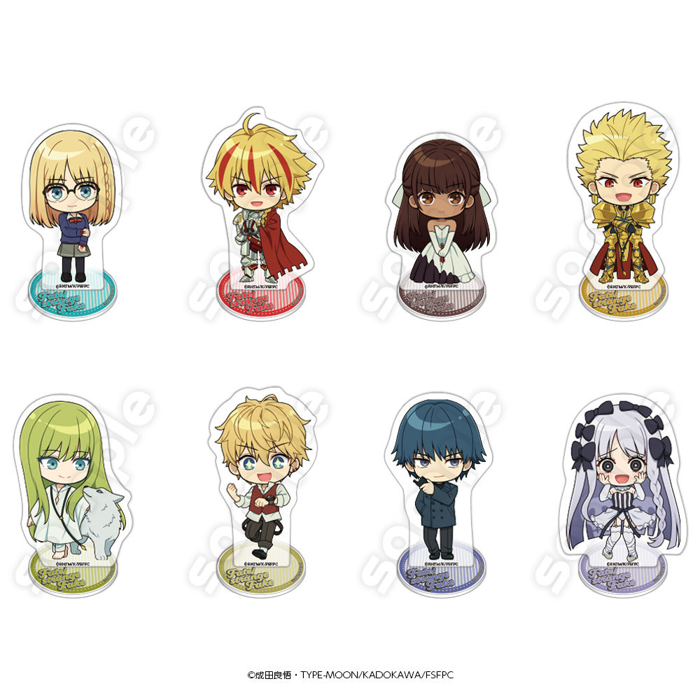 Fate/strange Fake_デフォルメアクリルスタンド【BOX／8個入り】