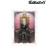ダンガンロンパシリーズ_およさんイラスト 七海千秋 玉座ver. A3マット 