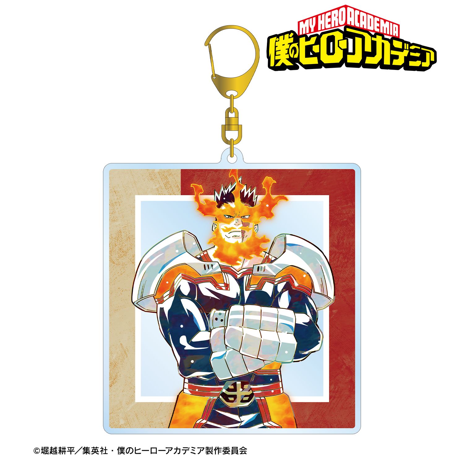 僕のヒーローアカデミア_エンデヴァー Ani-Art 第9弾 BIGアクリルキーホルダー