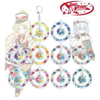 BanG Dream! ガールズバンドパーティ!_トレーディングしかくい缶バッジ